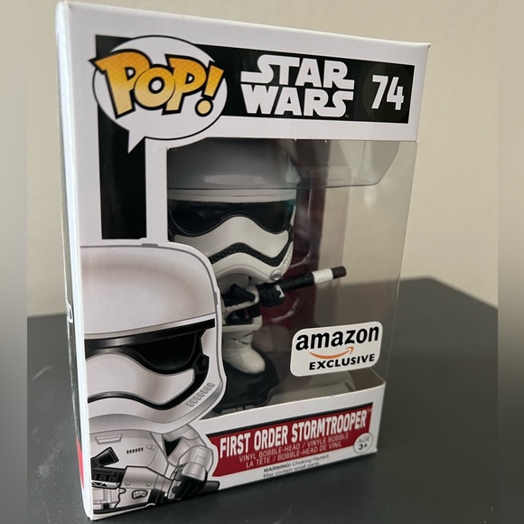 Funko Pop Star Wars First Order Stormtrooper #74 - Picture 1 of 4